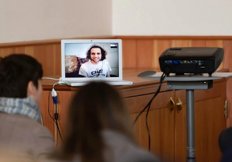 Speaking via Skype to Place NI conference, March 2013